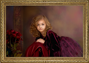 hand-painted portraits