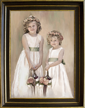 hand-painted portraits